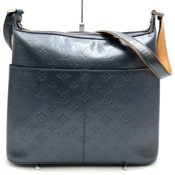 LOUIS VUITTON Gray Monogram Shoulder Bag - Picture 1 of 14